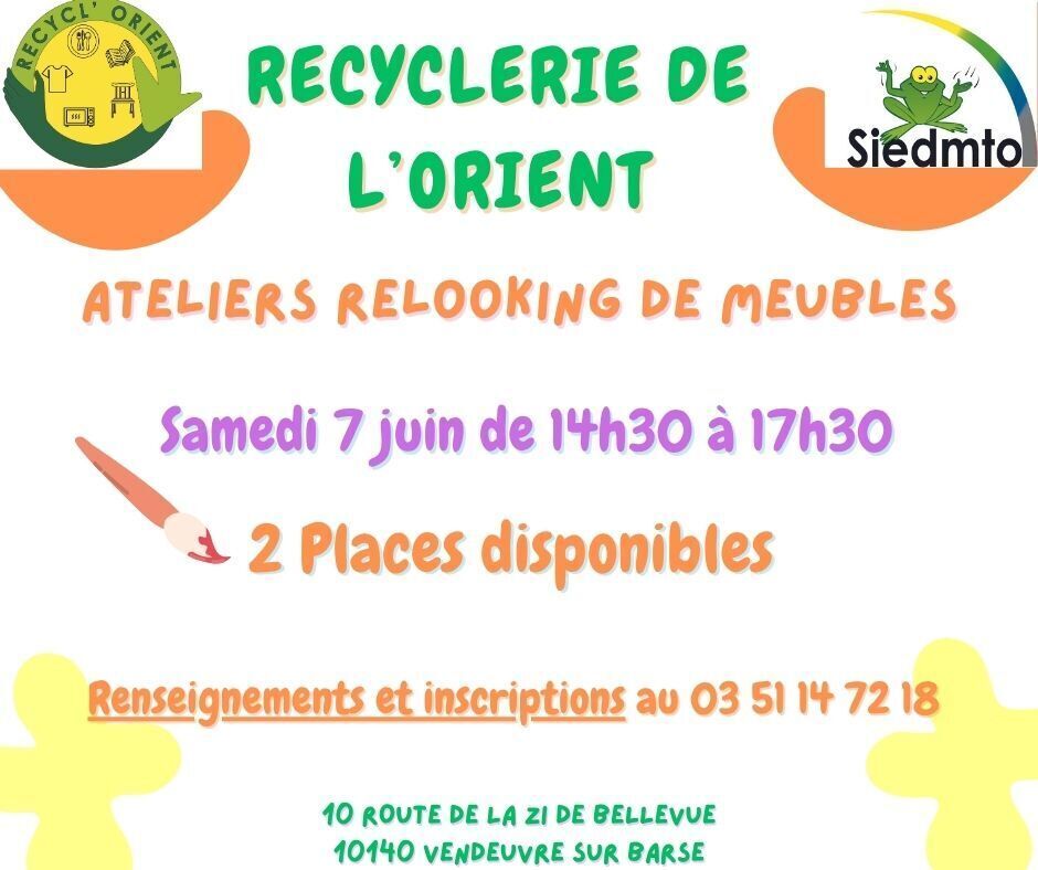Ateliers relooking de meubles