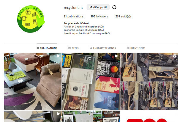 Instagram Recyclerie