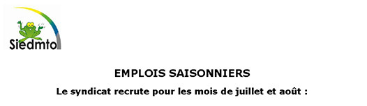 emploi saisonnier